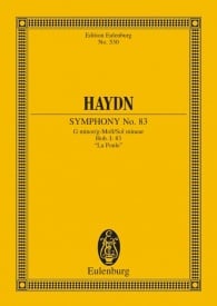 Haydn: Symphony No. 83 G minor, La Poule Hob. I: 83 (Study Score) published by Eulenburg